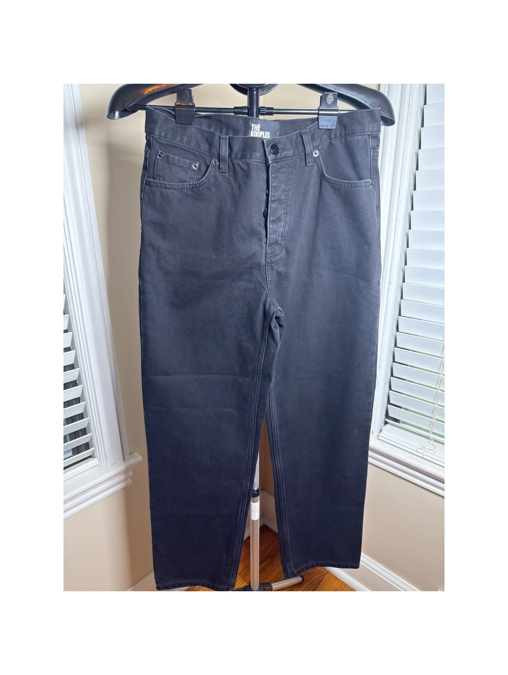 Kooples Mens Black Denim Jeans FJEA25018J Size‎ 29 NWT